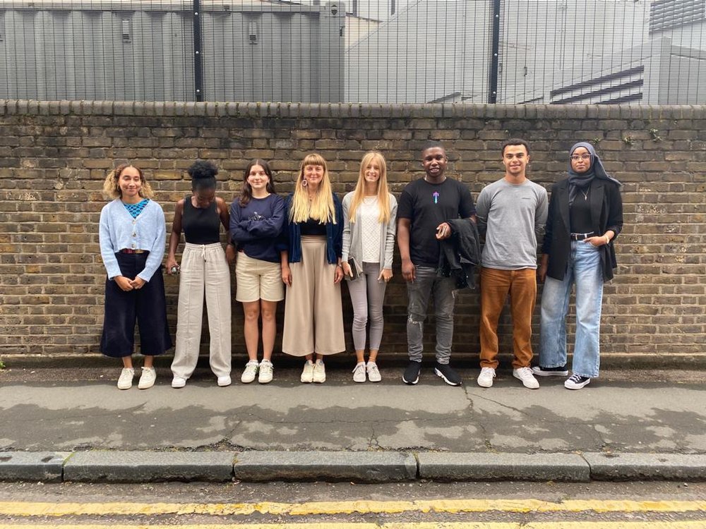 Some of the first members of the Involving Young People Collective