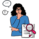 We may ask more questions and information to do a detailed check