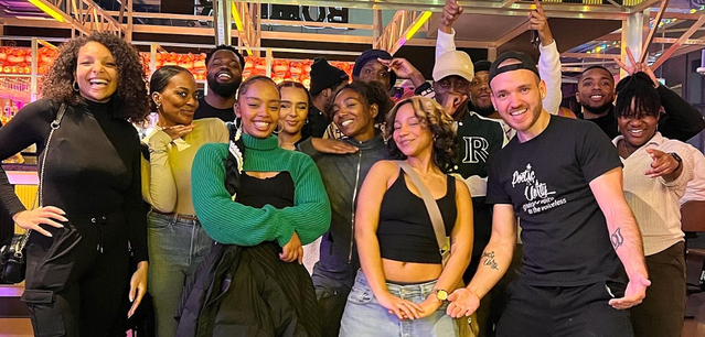 Poetic Unity-Poetic Unity team meal