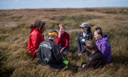 RE-PEAT - Rowtor Dartmoor workshop September 2025 credit Jim Wileman Peat-Fest South-West