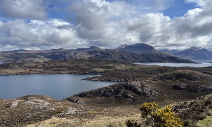 Estuary on the west coast in Scotland