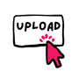 Upload button