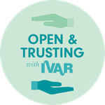 IVAR Open and Trusting funder badge